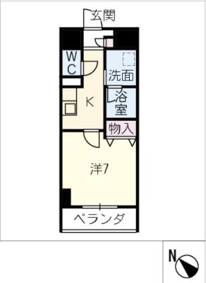 メイプル高横須賀の間取り