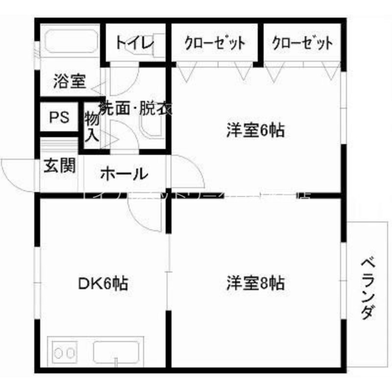 和風サラダの間取り