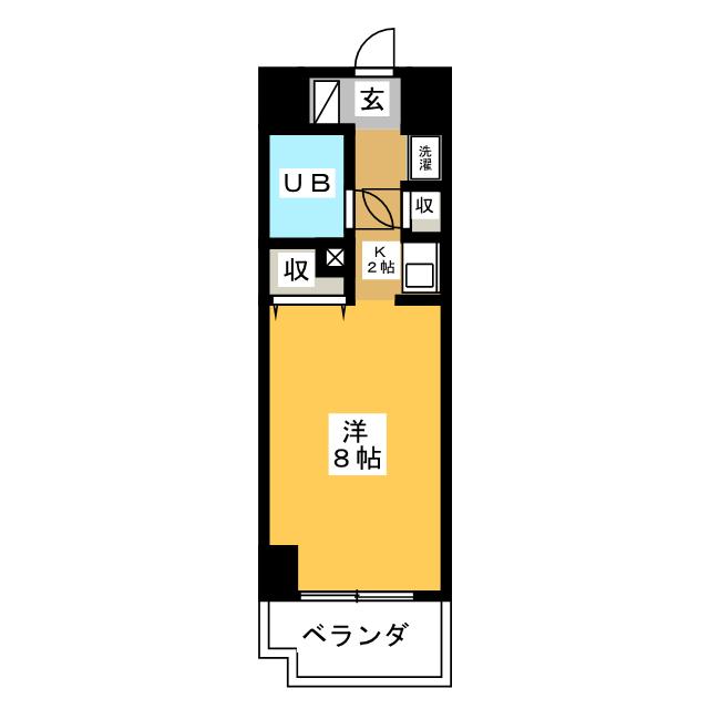 ダイアパレス富士吉原の間取り