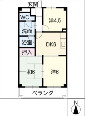 マウンティンつかさの間取り