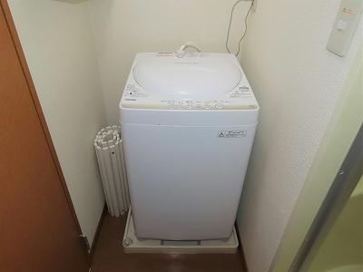 その他設備　洗濯機も付いています