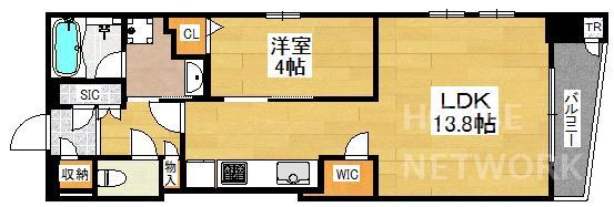 アーバントラベライフ京都清水五条別邸の間取り