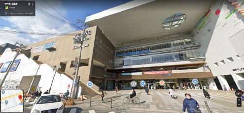 レンタルビデオ　ゲオ 阪神御影店（レンタルビデオ）まで1093m