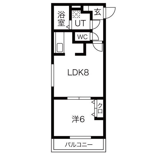 KOKOMO北13条の間取り