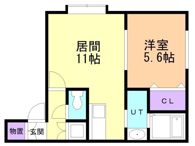 ブルックランズの間取り