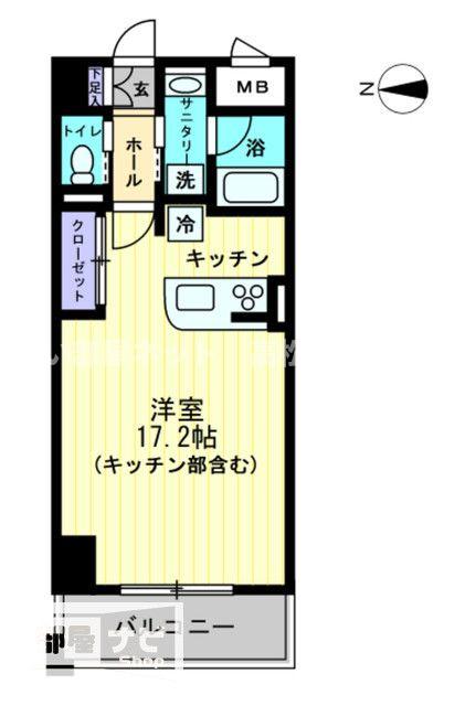 アルファレガロ中央町の間取り