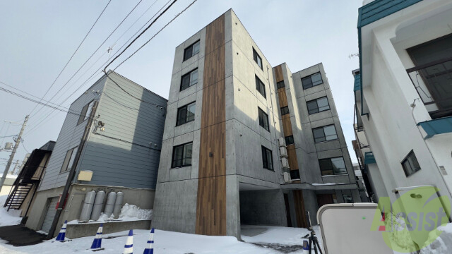 建物外観　札幌市北区北三十条西「プレドニア南麻生」
