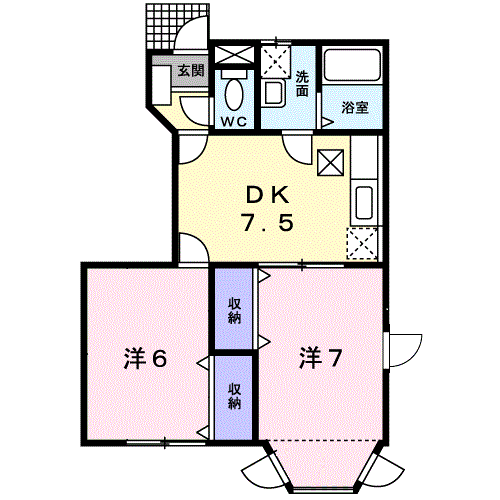 ミレニアム・ＫＡＮ　IIIの間取り