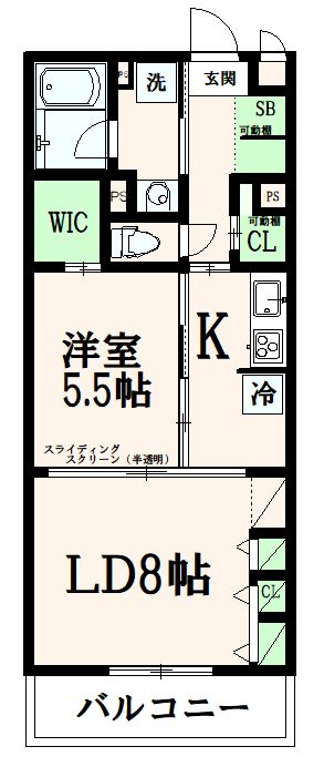 マーキープランドールの間取り