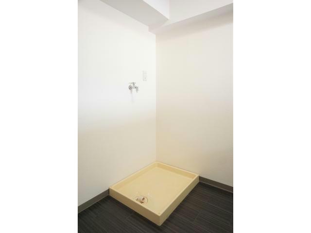 洗面設備　室内洗濯機置き場