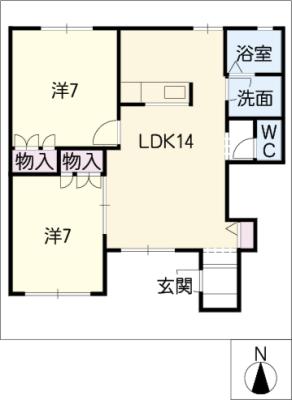 サンベルリードの間取り