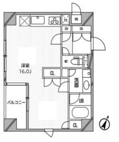 フロンティアテラス目黒の間取り