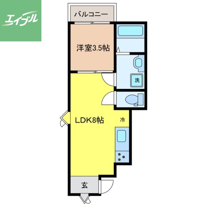 アイヒルズ　ラシックの間取り