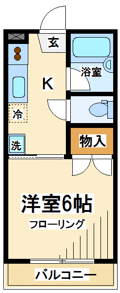 第2杉田ハイツ -弊社管理物件-の間取り