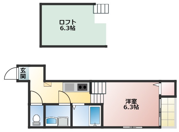 シャルマン・サリ・十番町の間取り