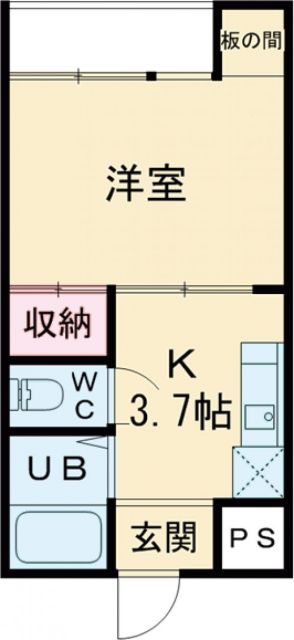 メゾン藤の間取り