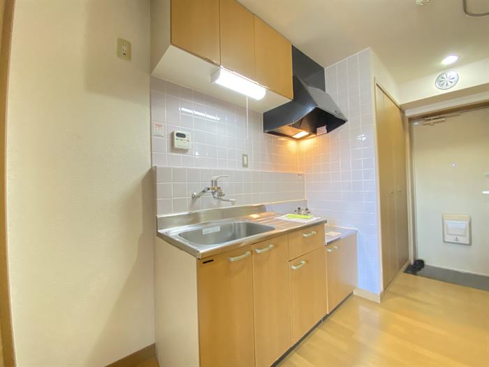 キッチン　収納量・家電置くスペースも充実