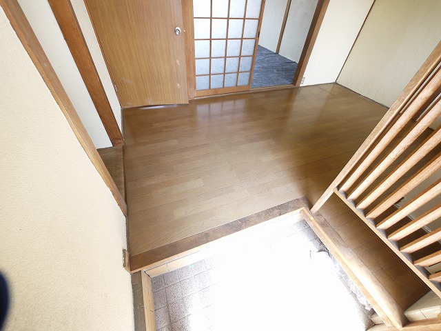 玄関　ゆったりとした玄関です