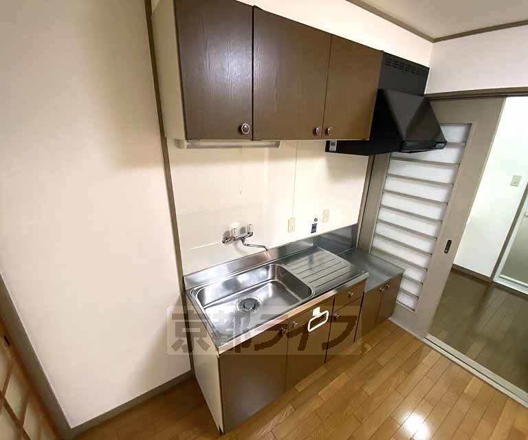 キッチン　ガスコンロ設置可