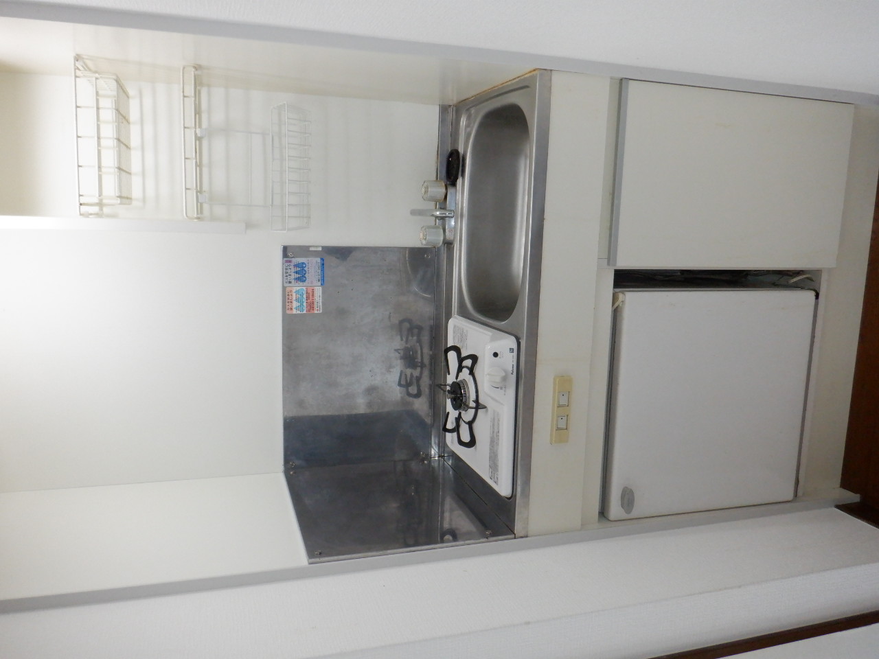 阪急今津線 小林駅 徒歩2分 4階建 築30年のキッチン写真
