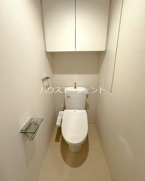 トイレ　温水洗浄便座付です※参考画像