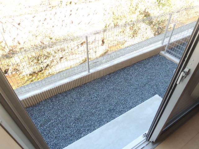 庭　お庭の付いた物件です