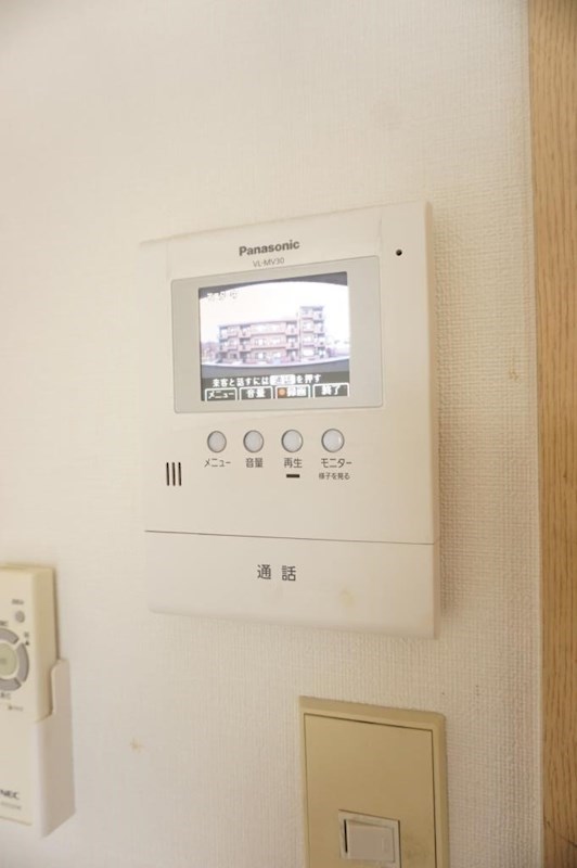 セキュリティ　来客時に便利なＴＶモニターホン