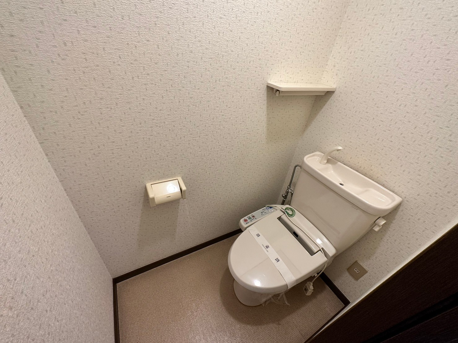 笛木ハイツCのトイレ写真