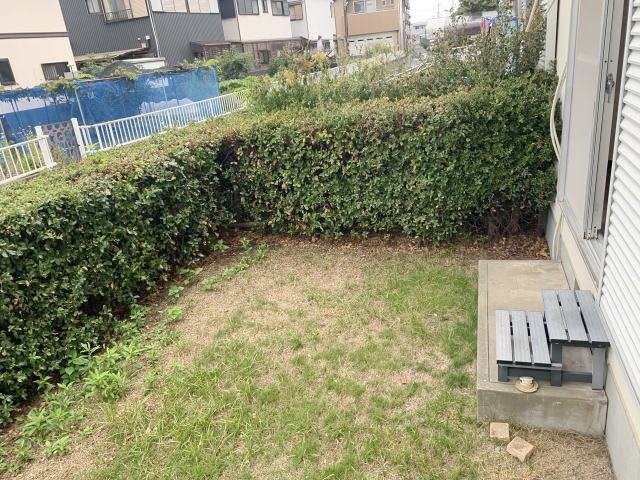 バルコニー　専用庭