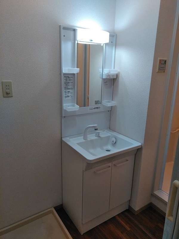 洗面設備　図面と現状に相違がある場合には現状を優先