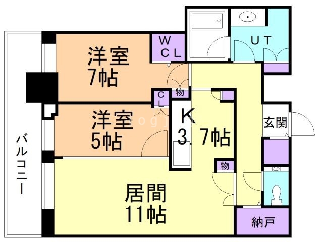ONE札幌ステーションタワーの間取り