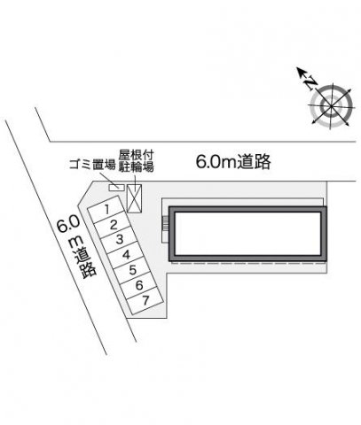 駐車場　区画図