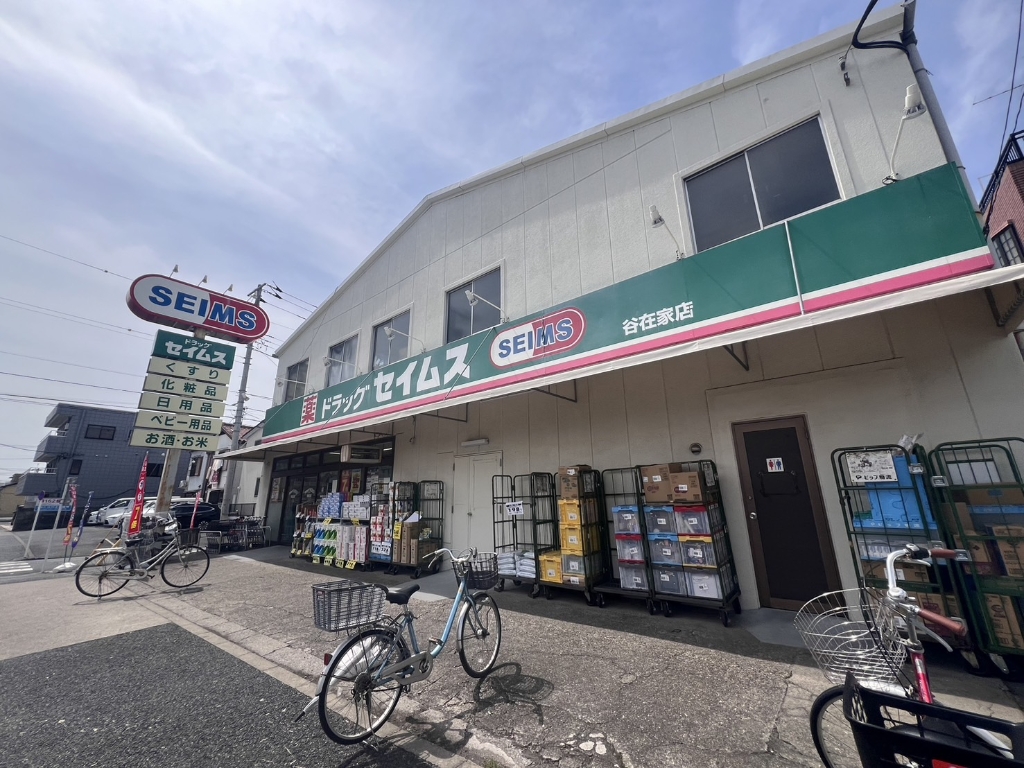 ドラックストア　ドラッグセイムス 谷在家店（ドラッグストア）まで989m