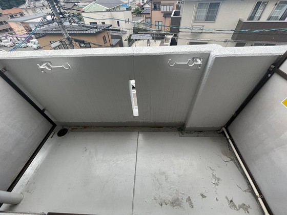 バルコニー　※別部屋の写真です