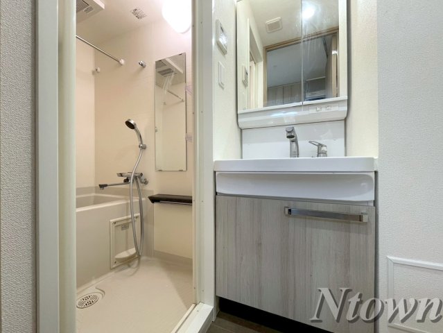 洗面設備　洗面所です