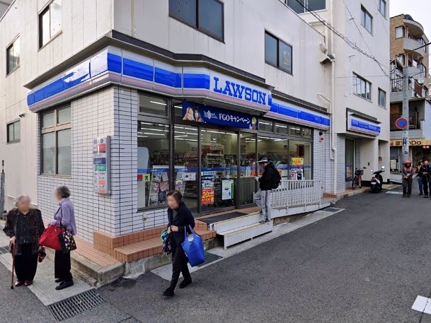 コンビニ　ローソン 神戸福住通四丁目店（コンビニ）まで93m