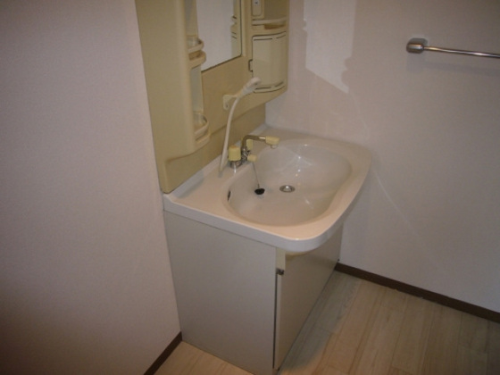 洗面設備　他号室のお写真です