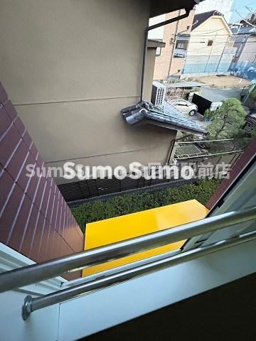 バルコニー　バルコニーがあります