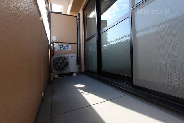 バルコニー　３０２号室の写真です。