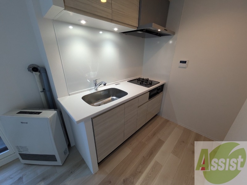 キッチン　システムキッチンなので、すぐお料理に使えます！