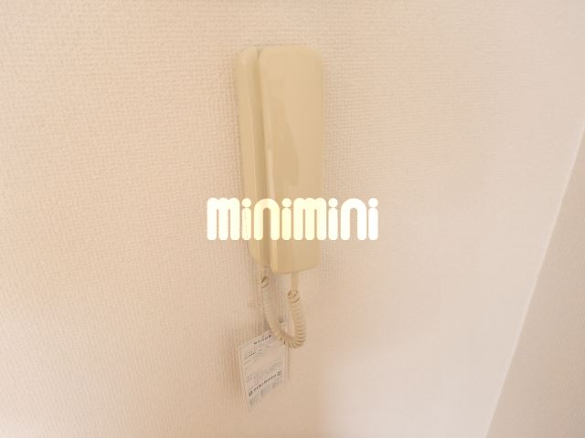 セキュリティ　来客時に役立つインターホン。