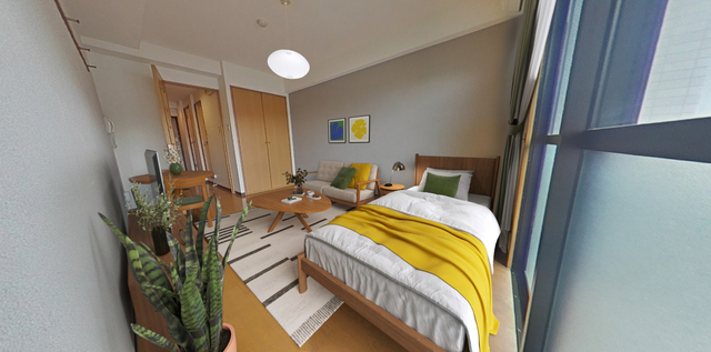 居室・リビング　家具はＣＧです