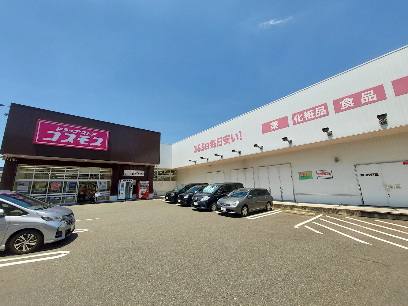 ドラックストア　ドラッグストアコスモス 中井店（ドラッグストア）まで844m