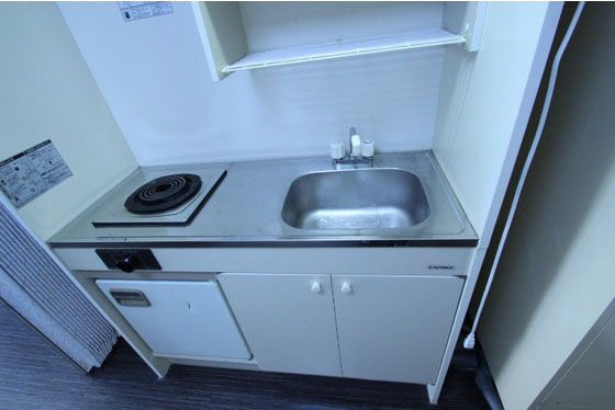 キッチン　※別号室の写真です。