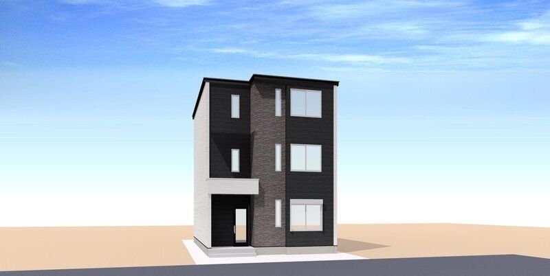 建物外観　完成パース