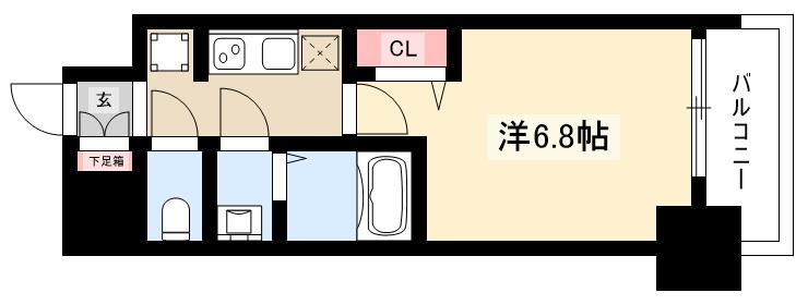 プレサンス新栄リベラの間取り写真