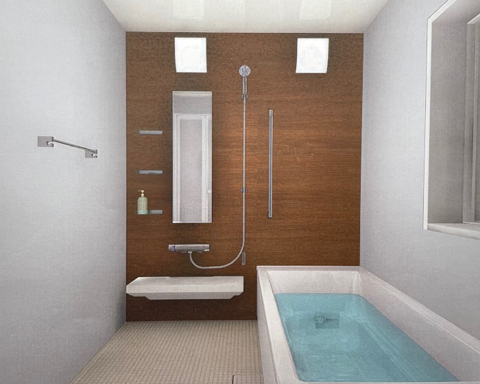 バス・シャワールーム　※同仕様パース画像