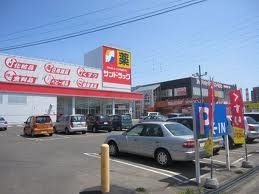 ドラックストア　サンドラッグ新発寒5条店（ドラッグストア）まで845m