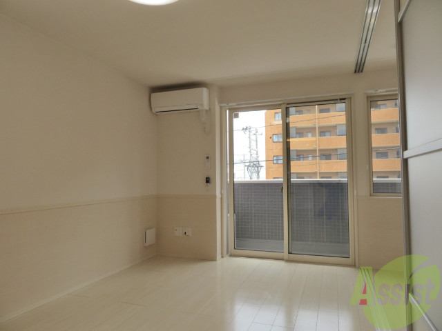 その他設備　エアコンが設置してありますので、寒暖対策もばっちり。