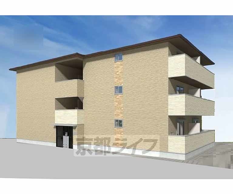 建物外観　予想図、完成予想図